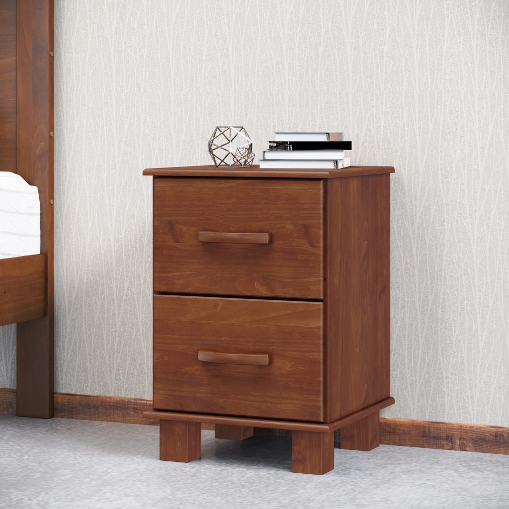 Mesa de Cabeceira 2 Gavetas