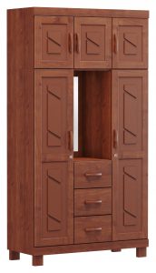 Guarda-Roupa Capelinha 5 Portas 3 Gavetas