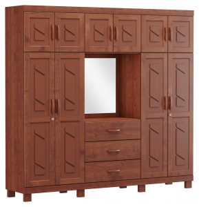 Guarda-Roupa Capela 10 Portas 3 Gavetas