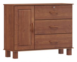 Cômoda 3 Gavetas 1 Porta