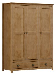 Guarda-Roupa 3 Portas + 2 Gavetas