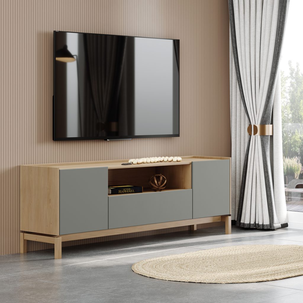 Rack 2 Portas 1 Gaveta