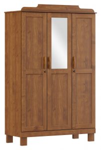 Guarda-Roupa 3 Portas com Espelho