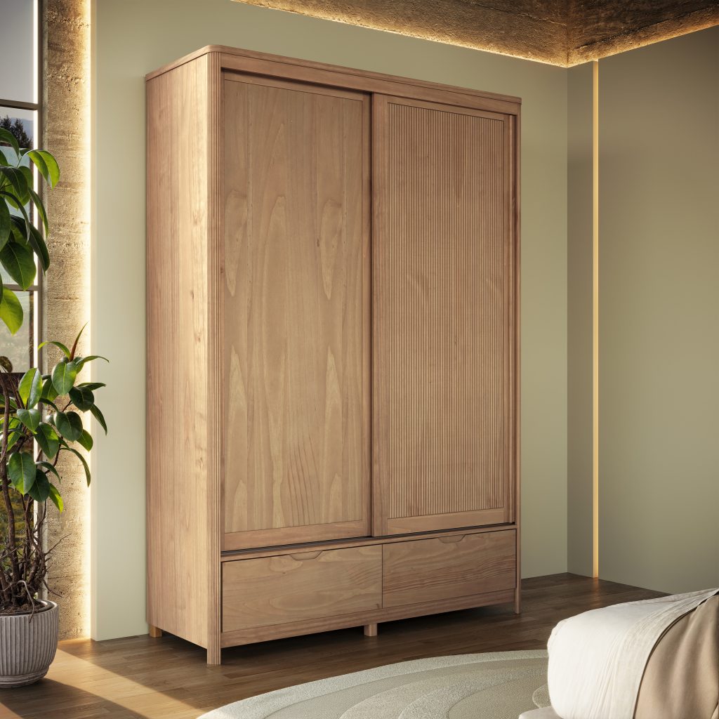 Guarda-Roupa 2 Portas Deslizantes