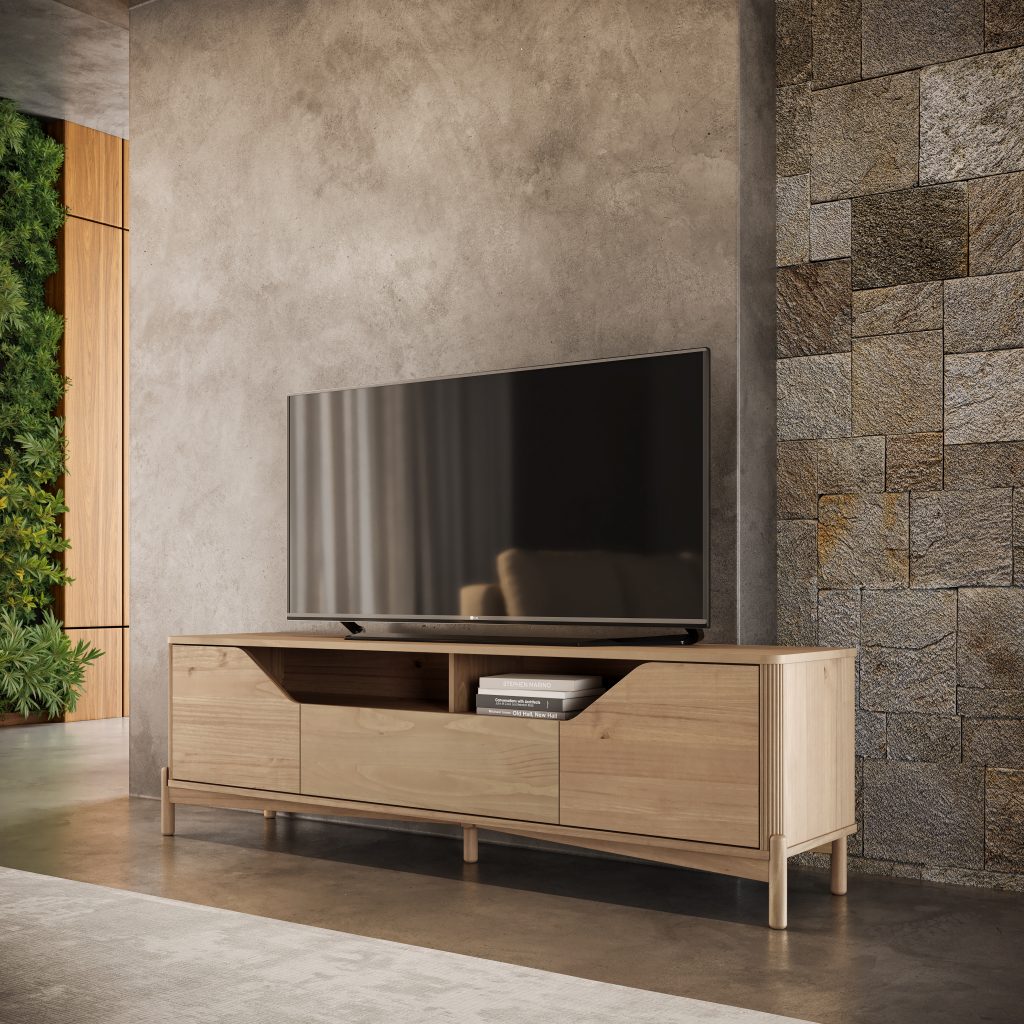 Rack 2 Portas 1 Gaveta