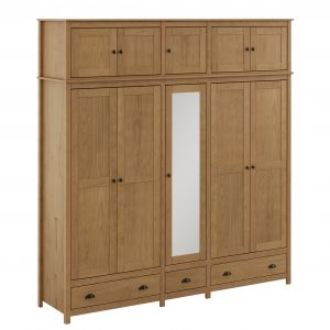 Guarda-Roupa Bipartido 10 Portas 3 Gavetas