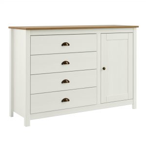 Cômoda 4 Gavetas 1 Porta