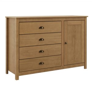 Cômoda 4 Gavetas 1 Porta